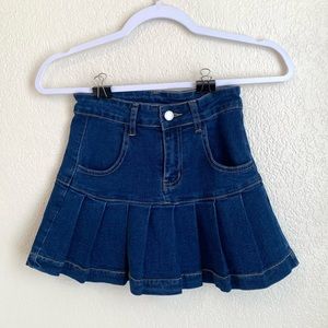 SHEIN PETITE Denim Skirt